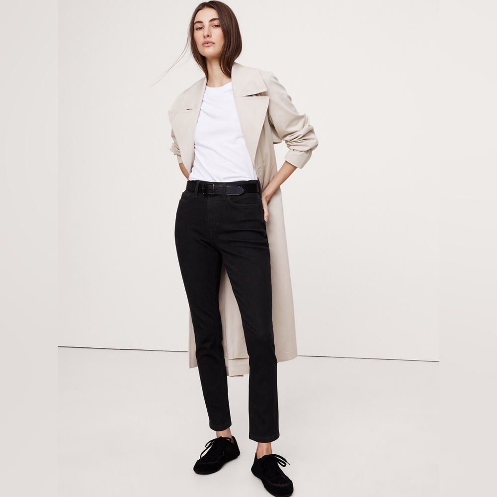 NWT! Banana Republic Black The Slim Jean - Multiple 🩷